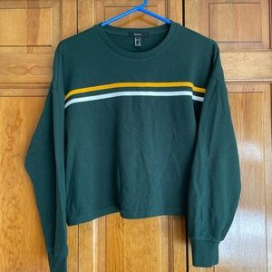 Forever21 Cropped Sweatshirt - Size Medium